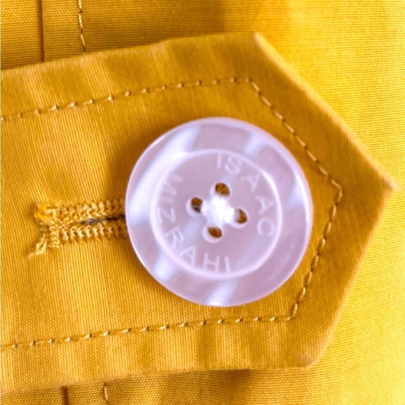 Isaac Mizrahi for Target Mustard Yellow Raincoat, S - Picture 5 of 7